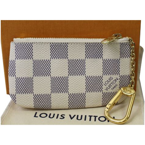 lv coin purse white